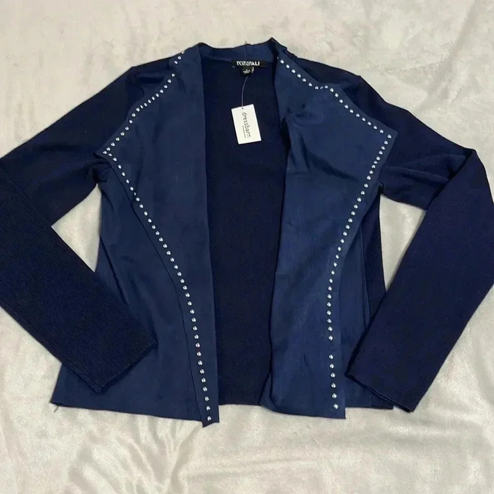 2/15 NWTs Navy blue jacket - Picture 5 of 9